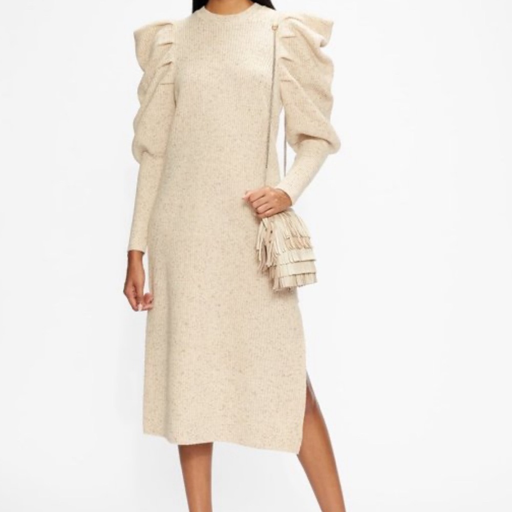 Ted Baker Marninaa extreme sleeve knit dress